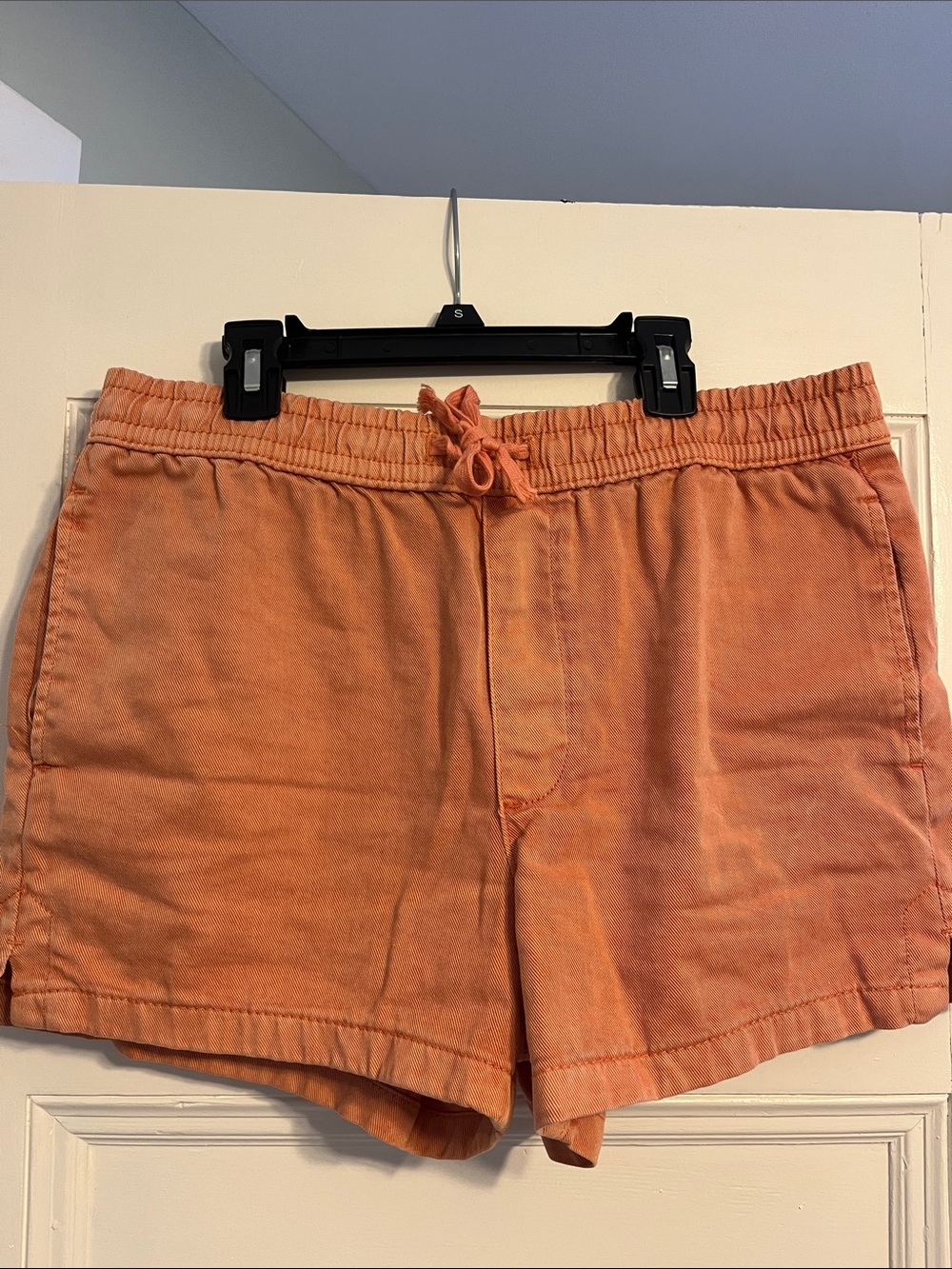 Women’s Casual Drawstring Shorts - Orange